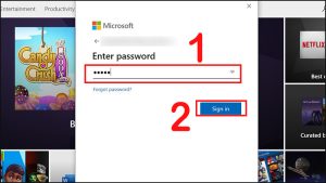 Cách đăng nhập tài khoản Microsoft trên máy tính