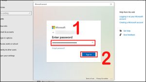Cách đăng nhập tài khoản Microsoft trên máy tính