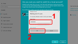 Cách đăng xuất tài khoản Microsoft trên máy tính Win 10