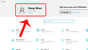 Cách đăng xuất tài khoản Microsoft trên máy tính Win 10
