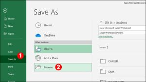 Cách đặt pass cho file Excel bằng Save As