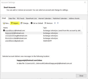 Cách khắc phục lỗi Outlook không đăng nhập được