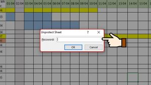 Cách xóa mật khẩu đã đặt cho sheet (trang tính) trong Excel