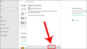 Cách xóa tài khoản Microsoft trên máy tính Windows 10
