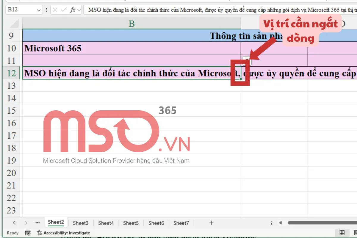 Cách xuống dòng trong cùng 1 ô Excel bằng hàm, công thức