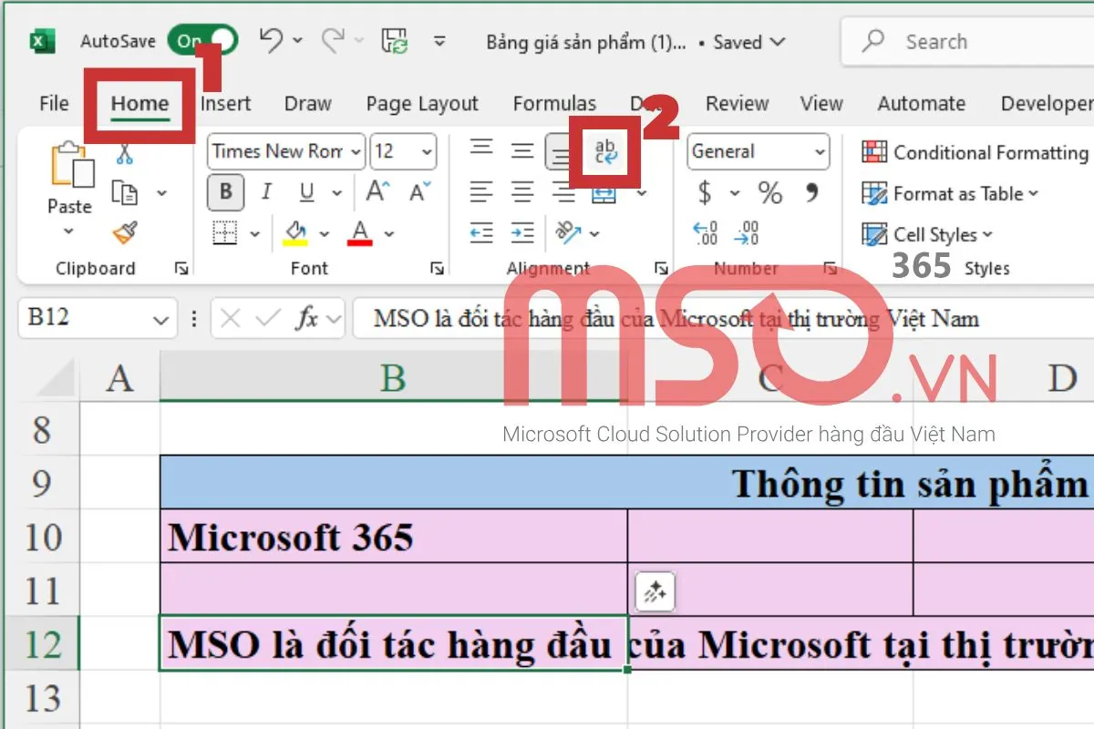 Hướng dẫn 8 cách xuống dòng trong Excel Google Sheets