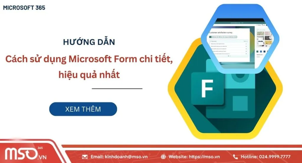 Hướng dẫn sử dụng Microsoft Form