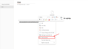 Thêm liên kết cho ghi chú trong OneNote