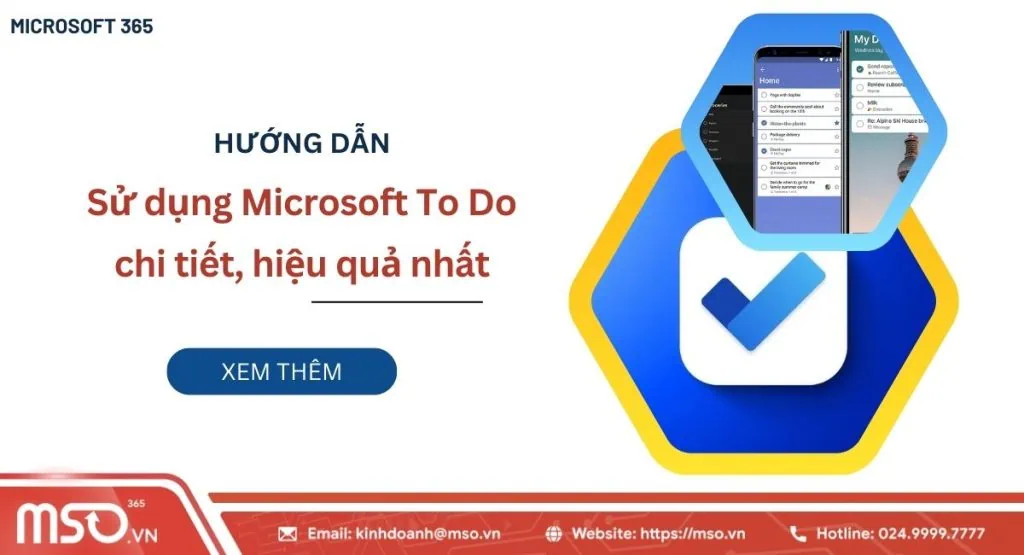 Hướng dẫn sử dụng Microsoft To Do