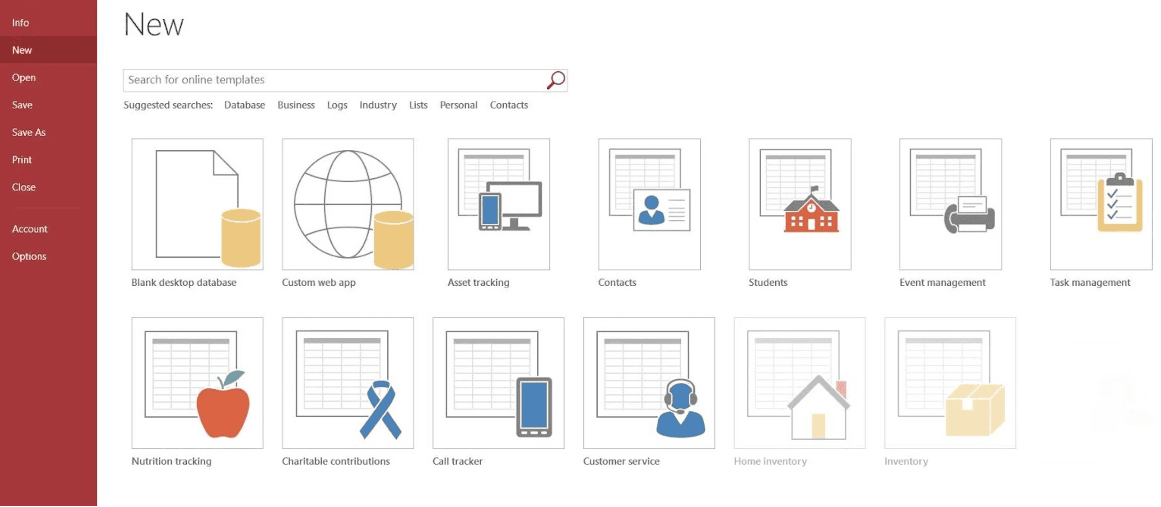Cách tạo cơ sở dữ liệu trên MS Access&nbsp;