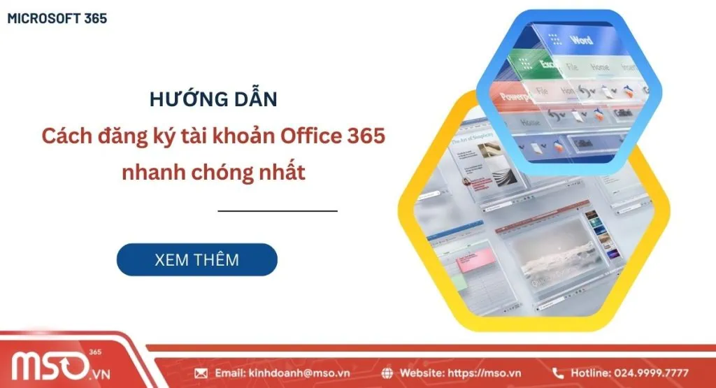Đăng ký tài khoản Office 365