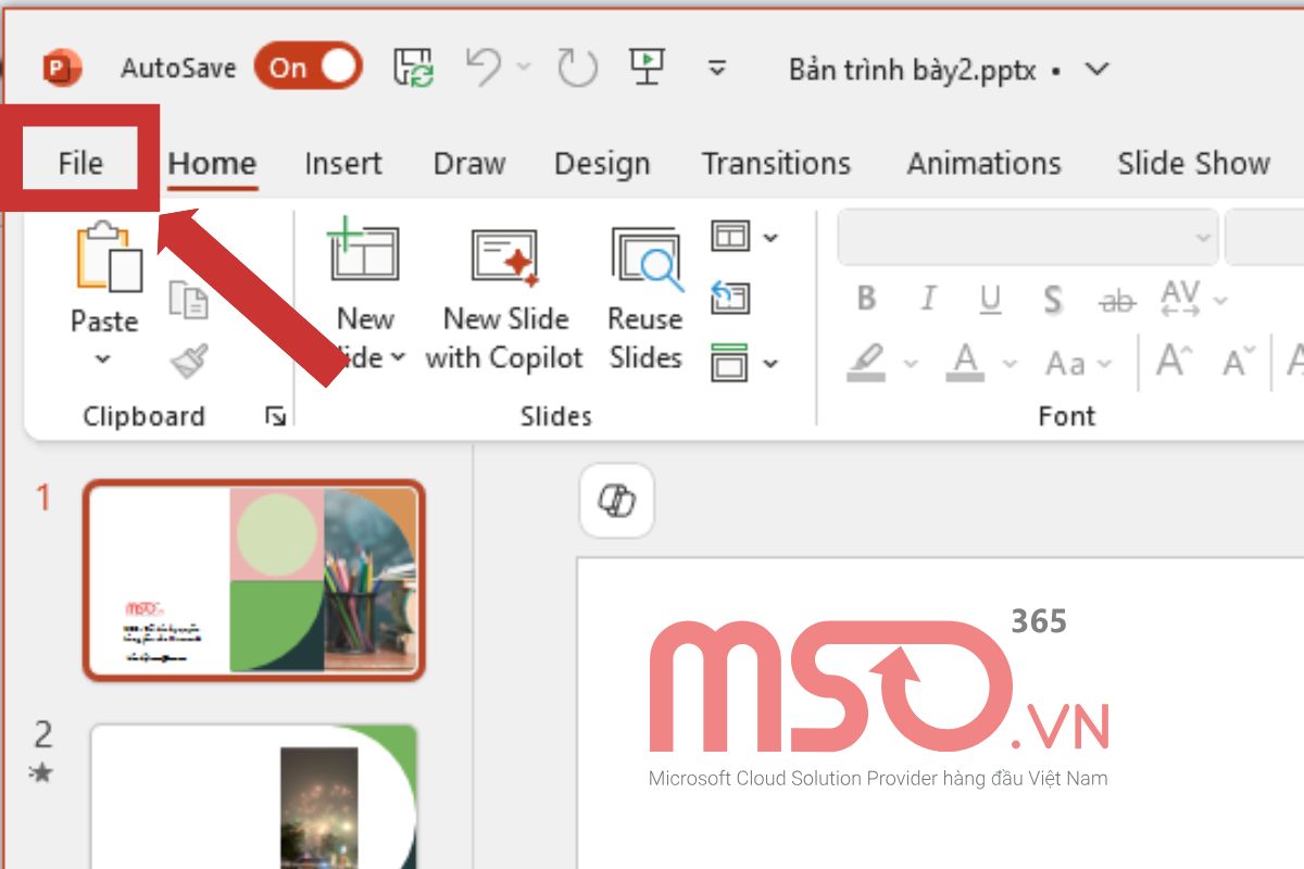 Cách nén file PowerPoint