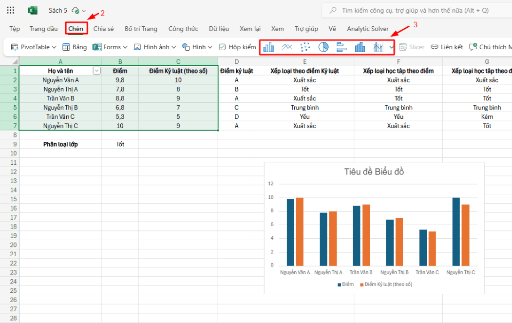 Hướng dẫn sử dụng Microsoft Excel cơ bản