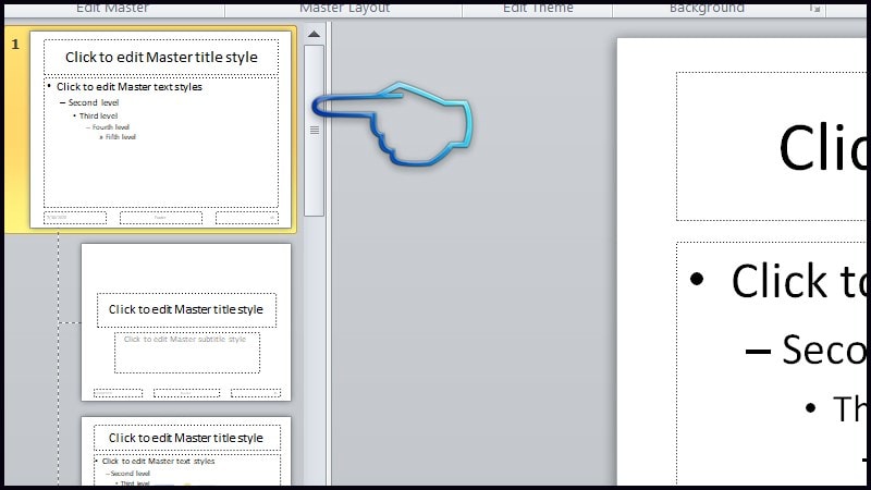 Cách tạo slide master trong Powerpoint
