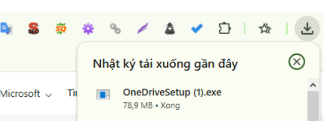 Cài đặt phần mềm Microsoft OneDrive cho máy tính