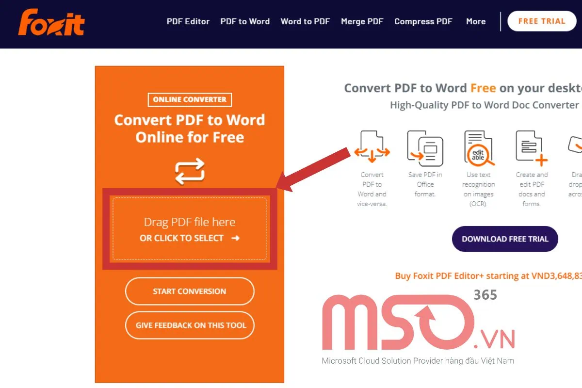 Các cách chuyển từ PDF sang Word trên máy tính khác