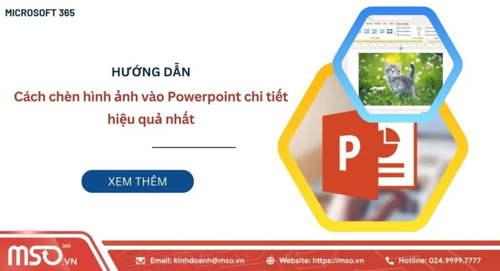 Cách chèn hình ảnh vào Powerpoint