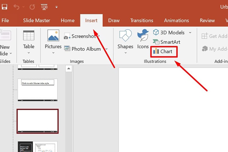 Cách vẽ biểu đồ tròn trong PowerPoint chi tiết