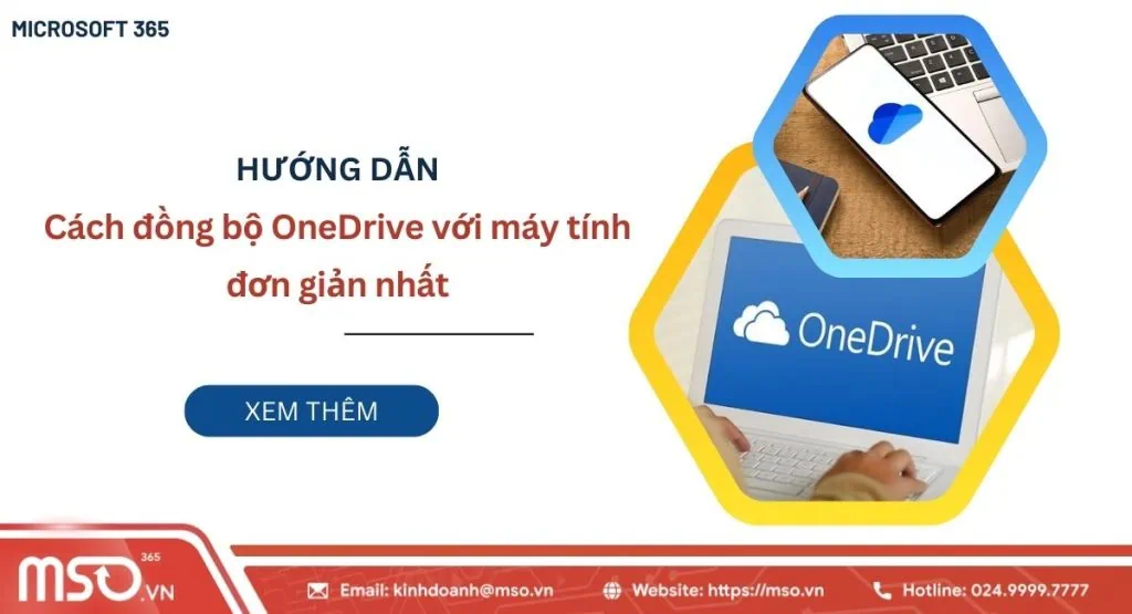 Đồng bộ Onedrive với máy tính
