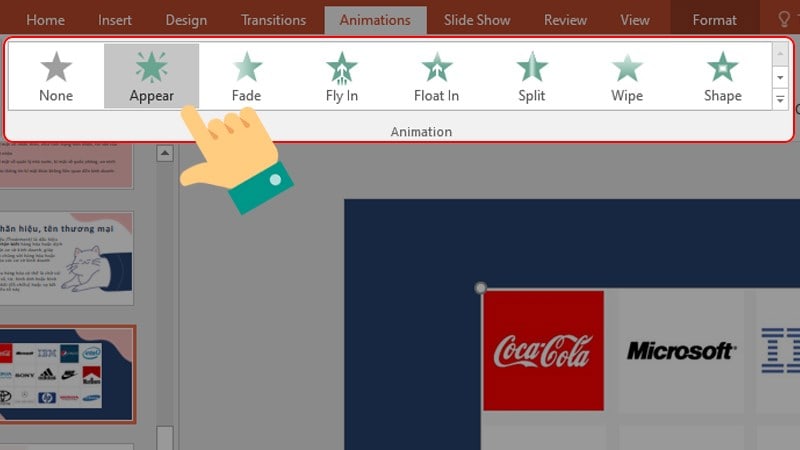 Hướng dẫn cách tạo hiệu ứng trong PowerPoint cho hình ảnh