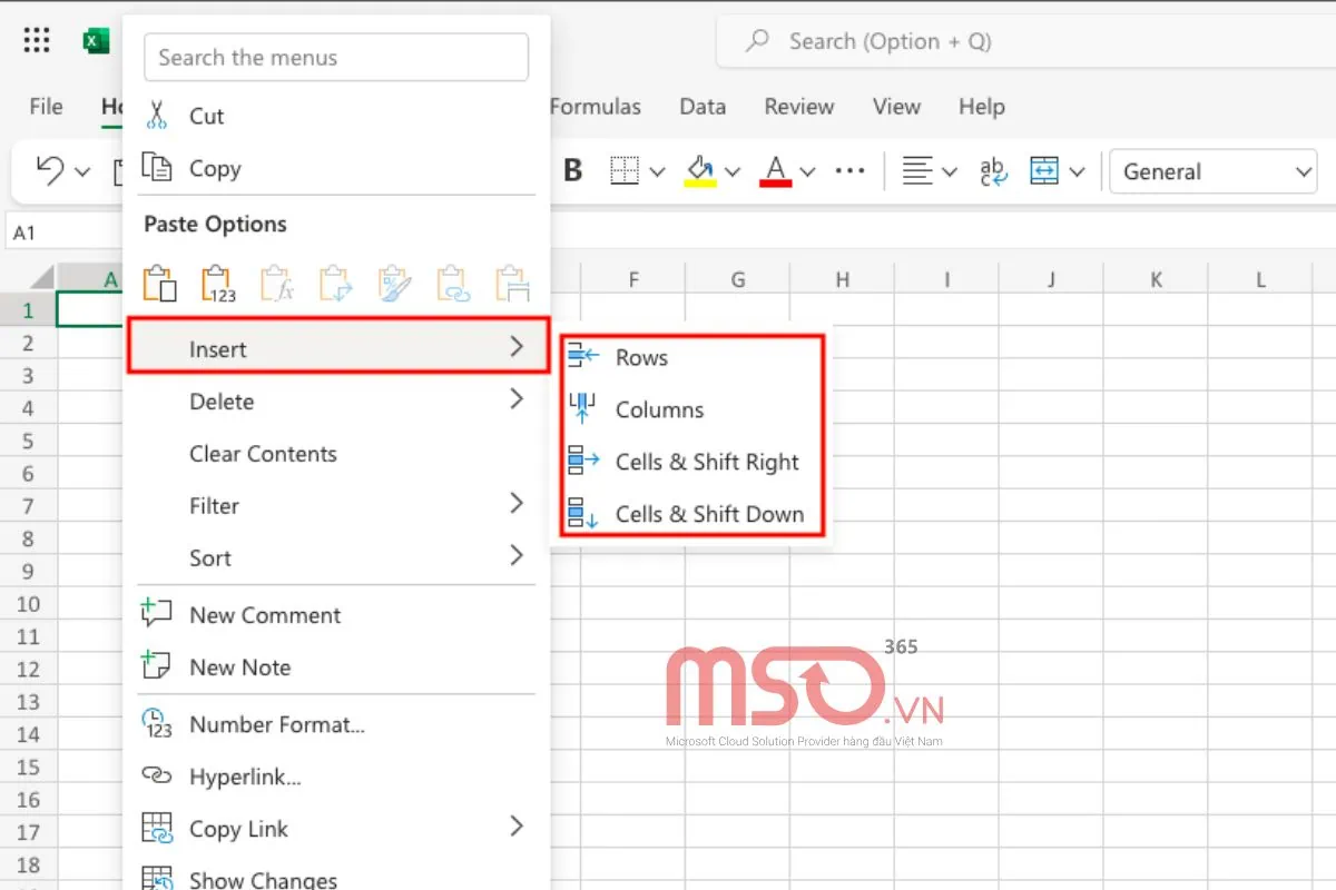 Hướng dẫn sử dụng Excel online Microsoft