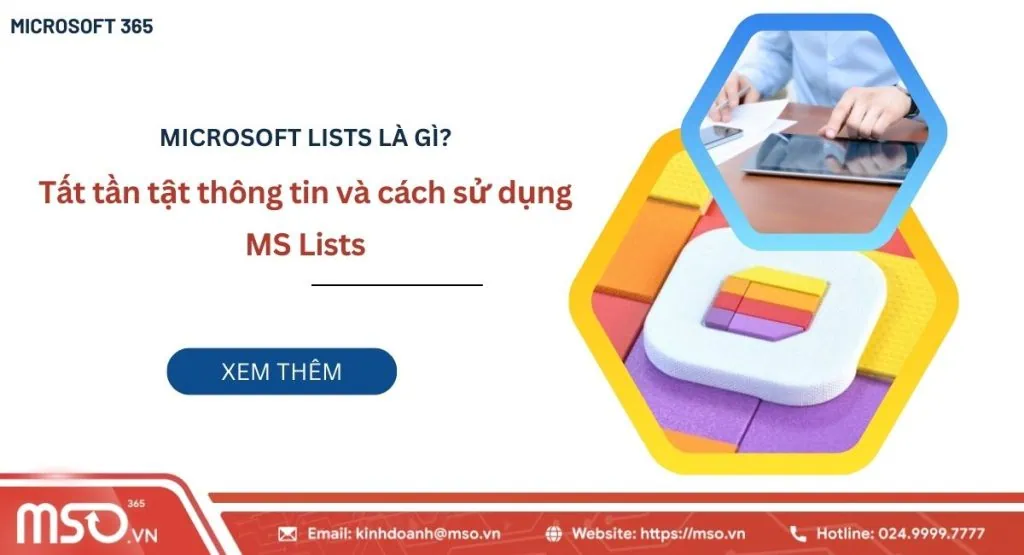 Microsoft lists là gì