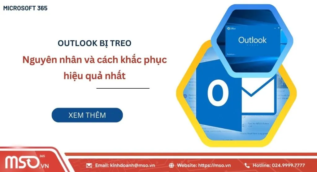 Outlook bị treo
