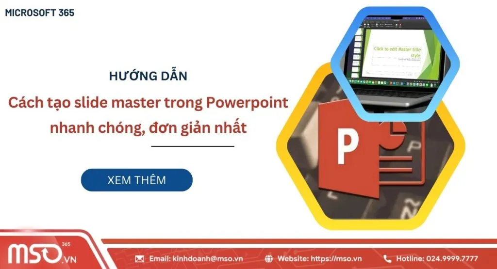 Slide Master trong Powerpoint