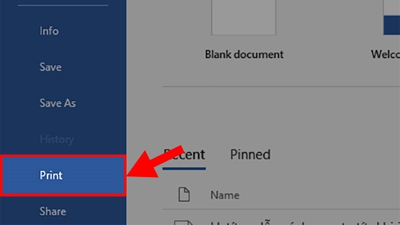 Hướng dẫn cách xem lề trước khi in file Word