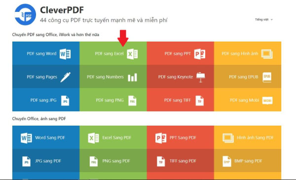Cách chuyển PDF sang Excel giữ nguyên định dạng trên Excel