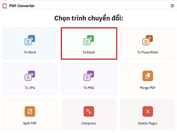 Cách chuyển PDF sang Excel giữ nguyên định dạng trên Excel