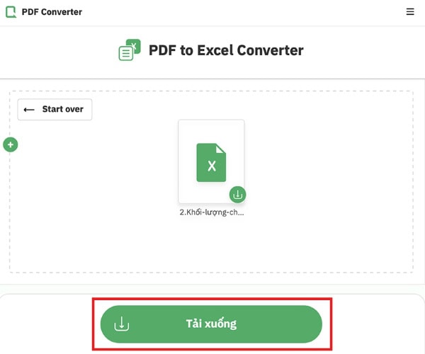 Cách chuyển PDF sang Excel giữ nguyên định dạng trên Excel