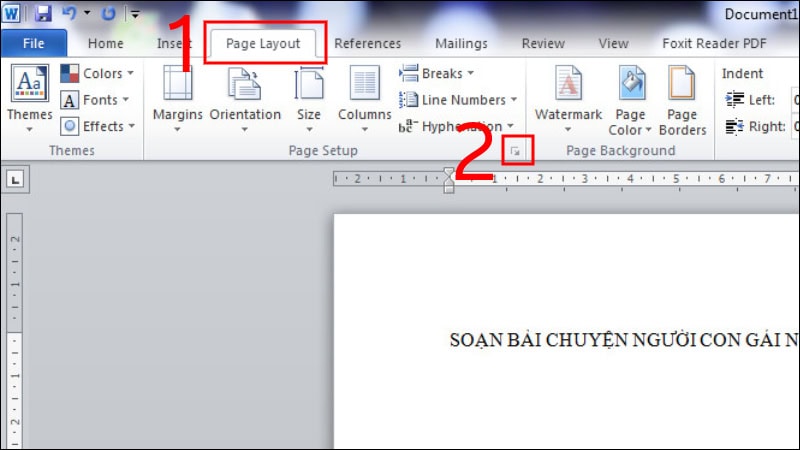 Hướng dẫn cách căn lề trong Word 2010 và 2007