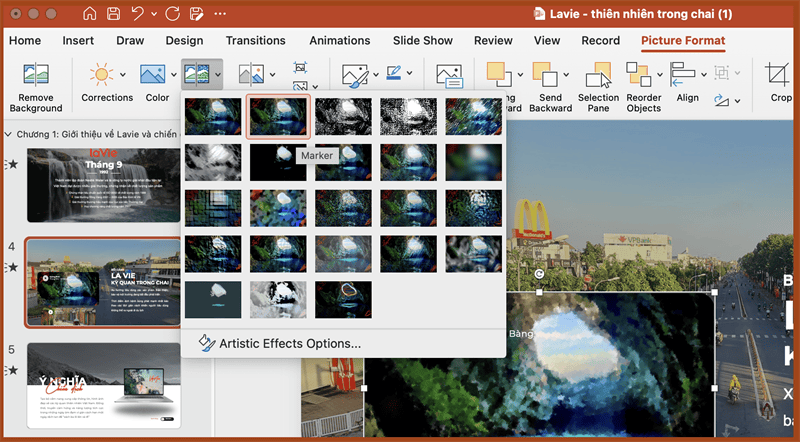 Cách làm mờ hình ảnh trong PowerPoint hoàn toàn