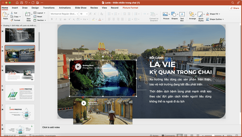 Cách làm mờ hình ảnh trong PowerPoint hoàn toàn