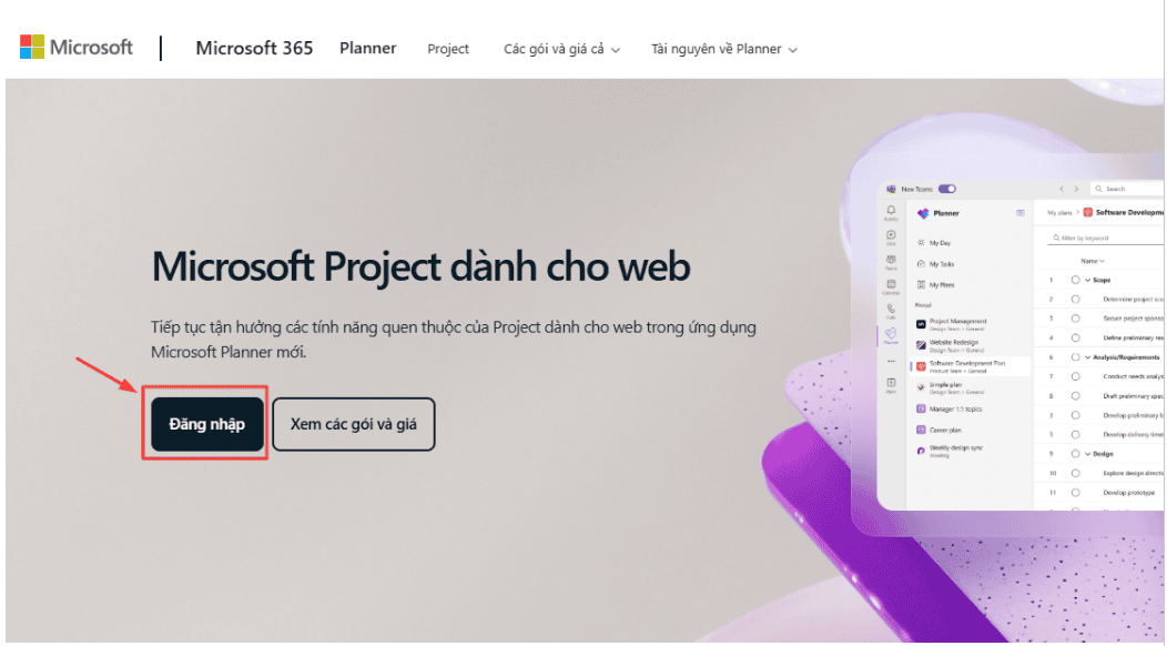 Hướng dẫn tải và cài đặt MS Project for Mac