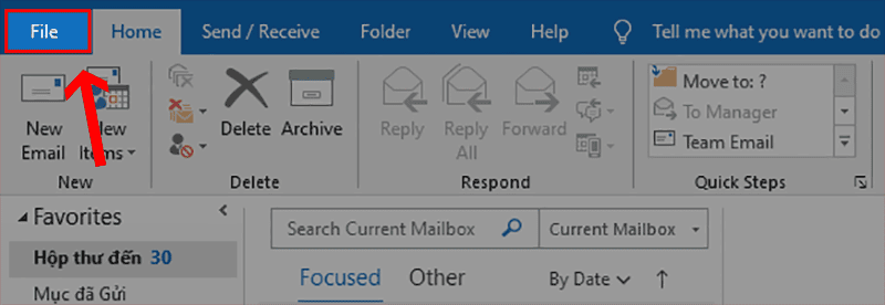 Xuất và sao lưu email Outlook từ OST sang tệp PST