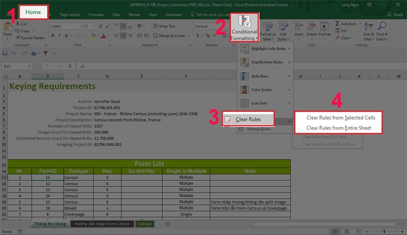 Cách giảm dung lượng file Excel nhanh chóng, đơn giản nhất