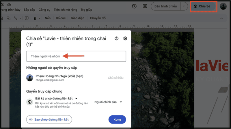 Cách gửi PowerPoint qua email Gmail bằng cách tải tệp lên GG Slides