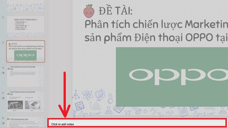 Cách trình chiếu slide có note trên macOS