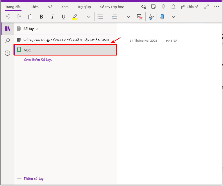 Hướng dẫn sử dụng OneNote: Thêm mục ghi chú và chỉnh sửa tên mục