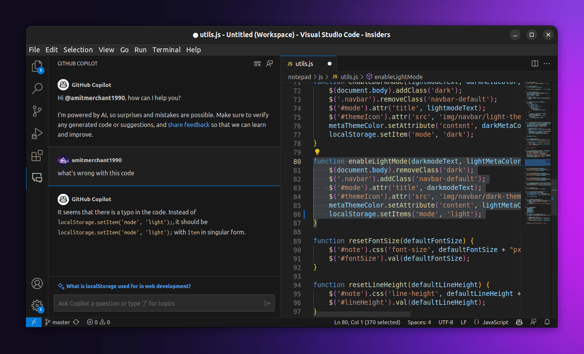 Tính năng nổi bật của Github Copilot là gì?