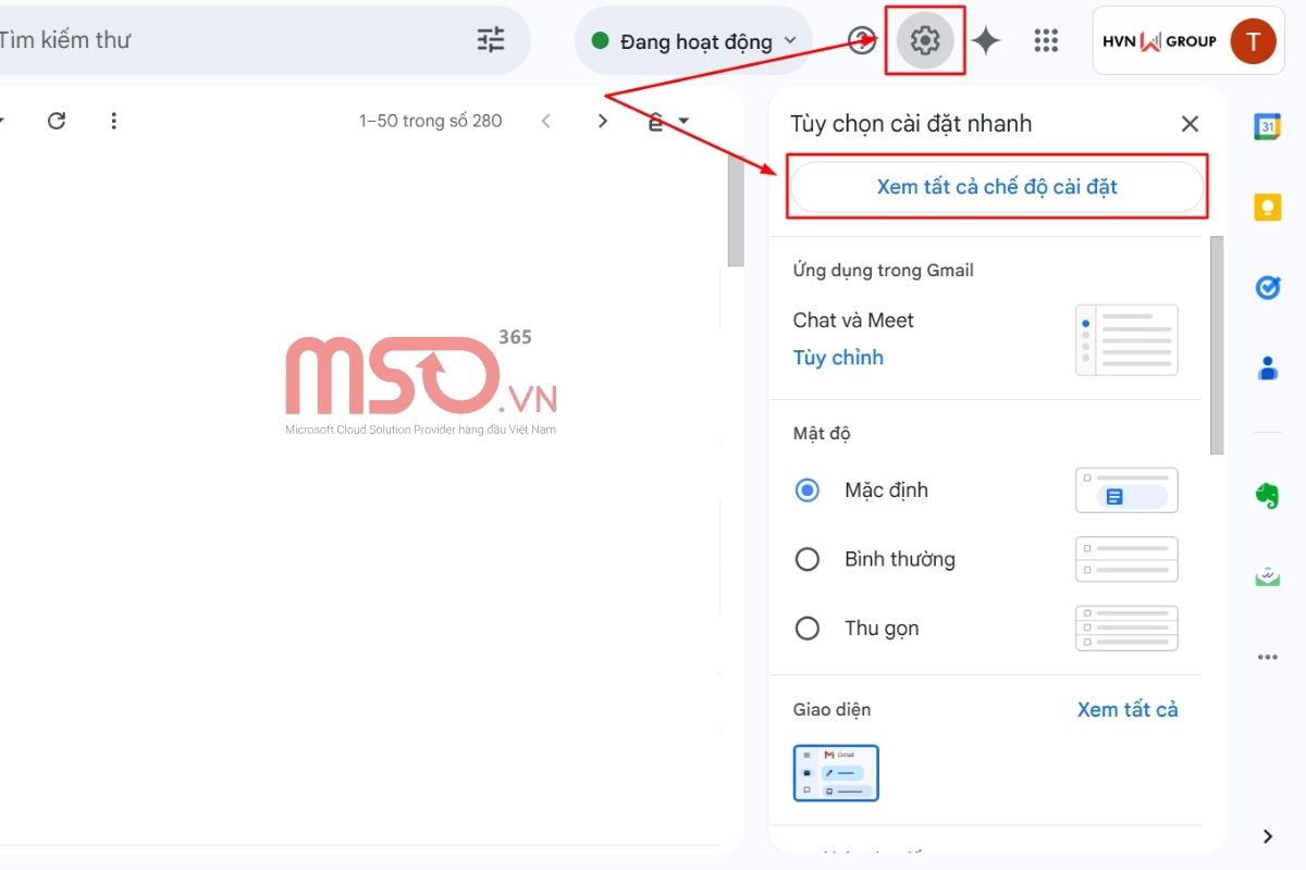 Cách đồng bộ hóa dữ liệu Gmail với Outlook
