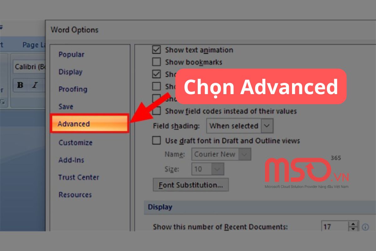 Hướng dẫn cách hiển thị thước trong Word phiên bản năm 2007