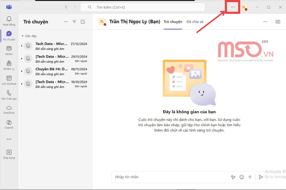Cách mở tính năng Breakouts Room trên Microsoft Teams