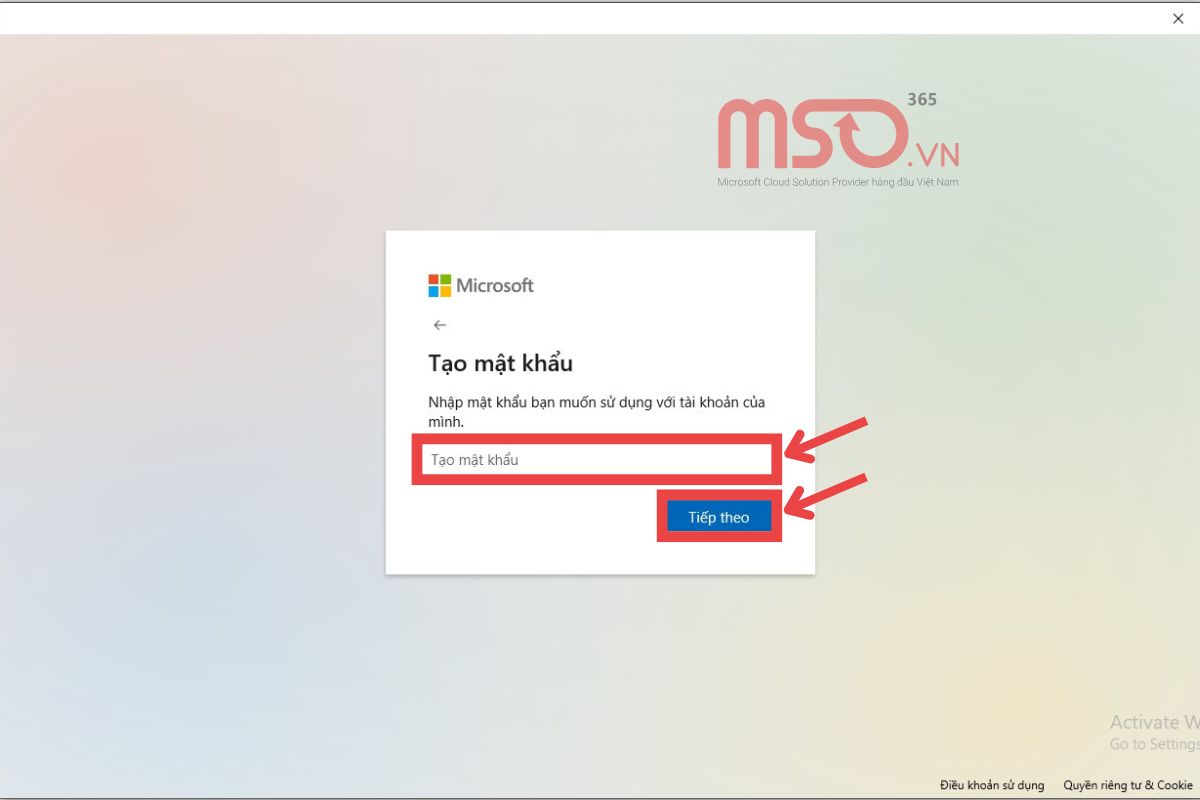 Cách đăng ký tài khoản Microsoft bằng Gmail trên máy tính