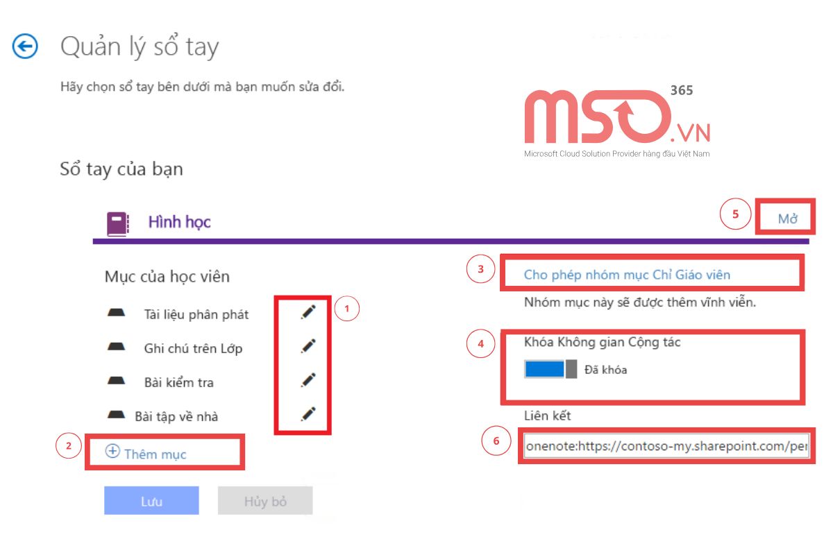 Hướng dẫn cách sử dụng OneNote Class Notebook chi tiết