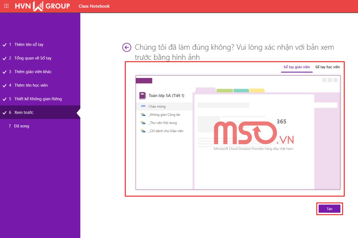 Hướng dẫn cách sử dụng OneNote Class Notebook chi tiết