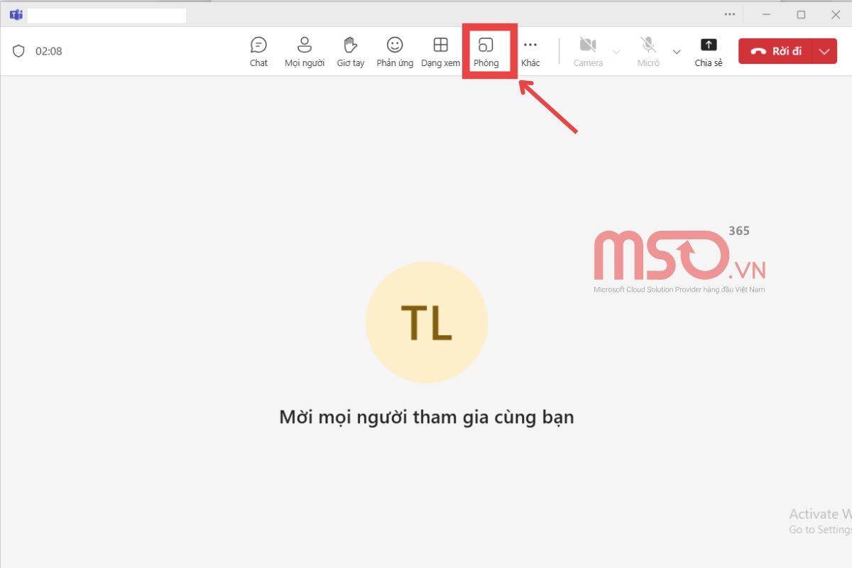 Cách thêm phòng Breakout rooms trong Microsoft Teams