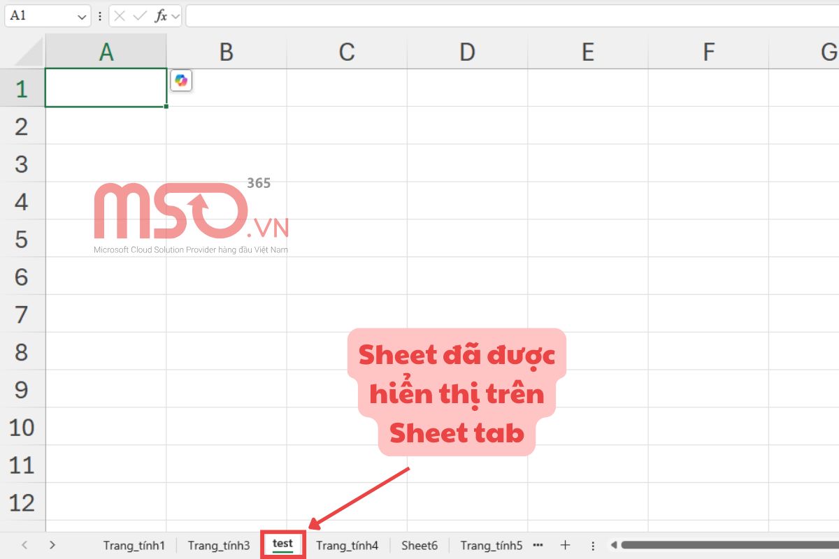 Hướng dẫn làm việc và quản lý Sheet Excel hiệu quả nhất